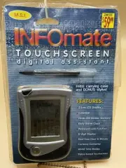 Infomate Touchscreen digital assistant Organizer,clock,calendar never opened