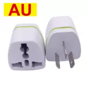 Brass Universal American Kr European AU EU to US UK Power Plug Adapter USA Israe