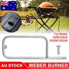 For Weber Q200 Q220 Q2000 Q2200 Stainless Steel Grill Burner Tube W/ Screw BBQ