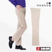 在飛比找momo購物網優惠-【SASAKI】棉質伸縮休閒長褲-女-兩色任選