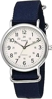 [Timex] Weekender 40mm Watch, Blue/Cream