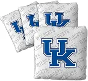 YouTheFan NCAA Kentucky Wildcats - Cornhole Bags - 4PK - White