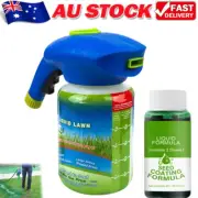 Hydro Mousse Seeding Grass Liquid Lawn Green Spray Device Seed Care Watering AUS