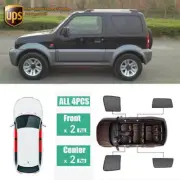 Windows Sunshade UV Ray Protector Mesh Block Privacy Visor For Suzuki Jimny 98+ (for: Suzuki)