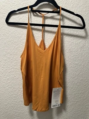 New With Tags Lululemon Modal-silk Yoga Tank Top Size 2