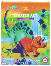 Tiger Tribe - Scratch Art - Dinosaurs