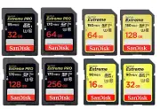 SanDisk 32GB 64GB 128GB 256G 16G Extreme Pro SD SDXC Class10 Memory Card 170MB/s