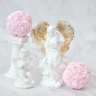 立體翅膀女神小天使蛋糕硅膠模具 翻糖石膏歐式蛋糕模具