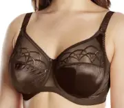 Elomi Cate Soft Cup Wireless Bra Women’s US Size 36G Pecan Brown NWT