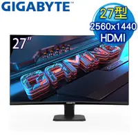 在飛比找myfone網路門市優惠-Gigabyte 技嘉 GS27QC 27型 165Hz 2