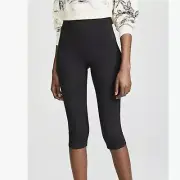 Yummie Women's Talia Capri Cotton Stretch Shapewear Legging Black Size Small NWT