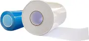 12in x 328ft UV-DTF AB Film - Crystal Label Transfer Film for Printing,Waterproof Scratch-Resistant Decorative Sticker for DIY Crafts,Promotional Items,Branding (PET Material)