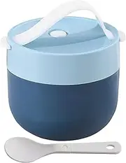 Hot Soup Containers with Lids,Portable Food Bowl | Leakproof Thermal Soup Container with Spoon for Kitchen, Home, Travel, Camping, Workplace
