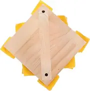 Paint Brush for Staining and Decorative Art Durable Natural Bristle Brush for Smooth Application Easy Maintenance Tool for Artists and Hobbyists