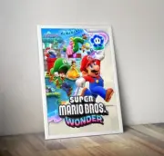 Super Mario 64 Poster Super Mario Video Game Poster Gaming Poster Game Poster