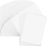 25 Sheets Printable Vinyl Sticker Paper Self-Adhesive Waterproof Matte White for