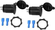 Mellisso 2X 5V 4.8A Dual USB Charger Socket Adapter Power Socket for 12V 24V Car Ship Rv