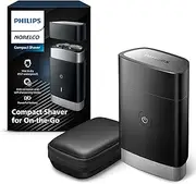 Philips Norelco Portable Shaver, On-The-Go Wet and Dry Electric Shaver, ComfortCut Blade System, 3D Floating Heads, Compact Design, Powerful Battery, Model PQ888/81