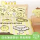 【享夢城堡】單人床包雙人薄被套三件組-三麗鷗布丁狗POMPOMPURIN 麵包家族-橘黃