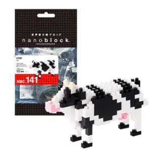 【nanoblock 河田積木】Nanoblock迷你積木-乳牛(NBC-141)