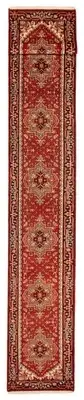 Vintage Hand-knotted Runner Rug 2'6" x 21'8" Traditional Wool Carpet
