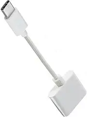 Silver for Apple 30pin Female to USB 3.1 Type-C USB-C Sync Data Charging Adapter Cable Cell Phone OTG Adapters USB Cables Accessories