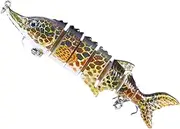 Bass Bait Freshwater Fishing Bait Bass Multi Joint Lifelike 3D Swimming Bait Fish Accessories for Expeditions Offshore Travel