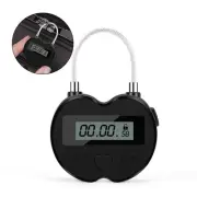 Time Lock LCD Display Time Lock Multifunction Travel Electronic Timer, 7898