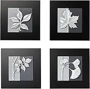 Inuni 3D Wall Arts HDF-Leaf HDF-Resin 3D Wall Arts