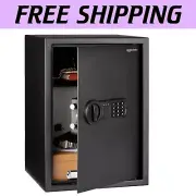 Alloy Steel 1.8 Cubic Feet Safe - Programmable Keypad with Backup Key Access
