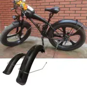 Bike Fenders 26"x4.0 Fat Tire Set Mudguards for Folding Bike Snow E-Bike Fender