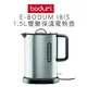 丹麥 Bodum IBIS E-Bodum 1.5L 不鏽鋼 雙層 控溫 電熱壺 快煮壺 大容量電熱水壺 熱水壺 5500-57us-2