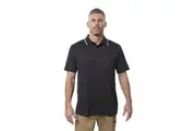 4 x Mens Kinggee Workcool Hyperfreeze Charcoal Short Sleeve Polo Shirt