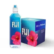 Natural Artesian Bottled Water 700mL / 23.7 Fl Ounce Pack of 12 - Sports Cap ...