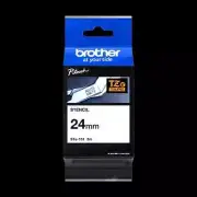 1x Brother STe-151 ST151 Genuine 24mm Black Stencil Tape - 3meters