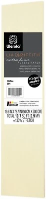 Extra Fine Crepe Paper 19.6"X78.7" Chiffon