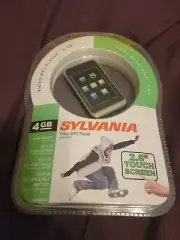 Sylvania 4 GB Video MP3 Player 2.8" Touch Screen Voice Recorder new in box Seal