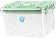 Abbraccia Medicines Storage Box First Aid Kits Container Organizer Box First Aid Medication Storage Box First Aid Kits for Household