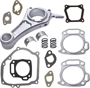 3.323" +020 Billet Aluminum Connecting Rod With 26lb Valve Spring Kit For Honda GX200 For Tillotson For Chinese Clones 160/200 cc