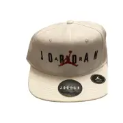 NWT Nike Youth Air Jordan Jumpman Snapback Cap Hat White