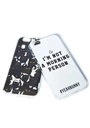 [Yeah Bunny] Not A Morning Person iPhone 6 Case