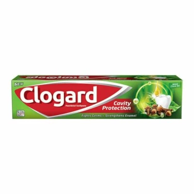 Clogard Toothpaste Fluoride Any age Health 100% Protect Against Cavities Natural
