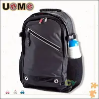 在飛比找i郵購優惠-【UnMe】人氣款休閒後背包/黑色◢台灣製造~搶便宜↘現正熱