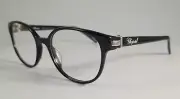 Chopard Eyeglasses NEW VCH 198S Color 0700 Black Silver Size 51 Men's Authentic