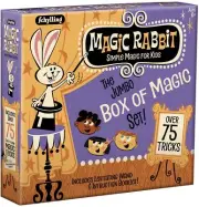 Magic Rabbit Jumbo Box of Magic Kit [Over 75 Easy to Learn Tricks!]
