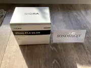 SIGMA 85mm F1.4 DG DN Art for Leica L-mount w/Box from Japan 【NEW】