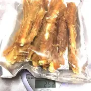 Dog Pet Chew Fish Bone Sea Jerky With Chicken Fillet Tasty High Calcium Low Fat