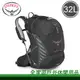 【全家遊戶外】㊣ Osprey 美國 Escapist 32 背包 32L 黑-Black /雙肩包 後背包 登山 旅遊 戶外活動