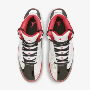 【NIKE 耐吉】Air Jordan DUB Zero 男 籃球鞋 運動 雷射印刻 喬丹 白紅(311046-160)