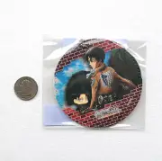 Levi Ackerman Attack on Titan Round Leather Keychain